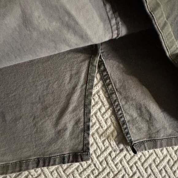 Express Camo Print Jean Skirt- Pencil Size 10 - Picture 4 of 7